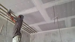 Пошаговое руководство по установке подвесного потолка | Groove In False Ceiling | #interiordesign