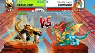 Dragon City - High Realm Dragon Fighting || fight & skill ] Dragon city game.