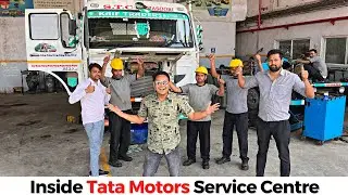 Experiencing @tatamotors   Commercial Vehicle Service Centre