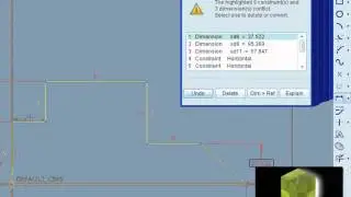 Pro/ENGINEER (Pro/E) tutorial - SKETCHING and EDITIING basic