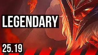 OLAF vs IRELIA (TOP) | Legendary, 14/3/4 | KR Master | 25.19