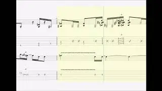 ヨルシカ. 雨晴るる  guitar tab