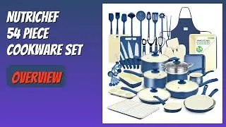 REVIEW (2026): NutriChef 54 Piece Cookware Set. Features