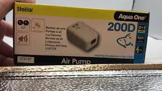 Aqua One 200D Air Pump 2x 100LH | Online Pet Supplies | Petco Direct