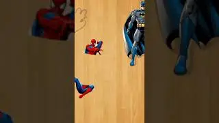 Puzzles Batman and Spiderman!!!Which side are you on?#Batman#Spiderman
