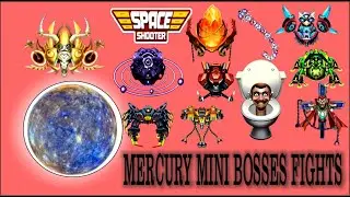 Mercury Mini Of Bosses vs Odin &ndash; Epic Showdown in Space Shooter: Galaxy Attack!
