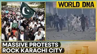 Pakistan Protests: Hundreds Rally Against Pakistani Government In Karachi City | WION World DNA