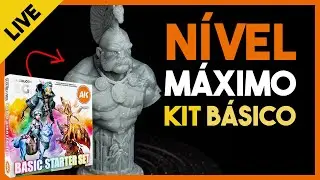 Pintura DISPLAY com o SET BÁSICO da AK Interactive - AO VIVO