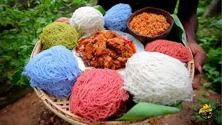 Village Cooking - String hoppers natural food colorings