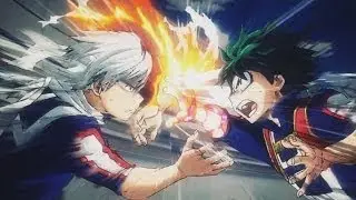 Midoriya vs Todoroki AMV [In the end - Linkin park]