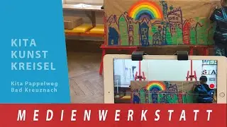 KITA-KUNST-KREISEL_Medienwerkstatt mit Vorschulkindern der Kita PAPPELWEG