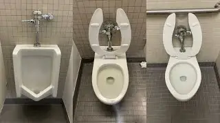 Office Building (Executive Suites) Mens Restrooms.