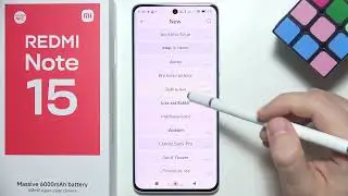 Redmi Note 15: Как изменить стиль шрифта