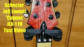 Schecter Jeff Loomis 'Cygnus' JLX 1 FR test video