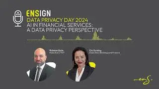 ENSign | AI in Financial Services | A Data Privacy Perspective