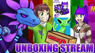 LunaHydreigon Livestream | Choro-Q Unboxing Video | feat. TheAnimefreak995 & XEspmasterX
