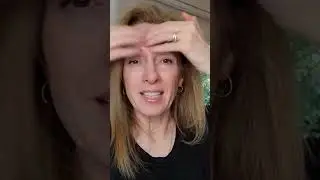 Daily Deep Forehead Facial Massage No Botox #shorts #facemassage #faceyoga #facialyoga