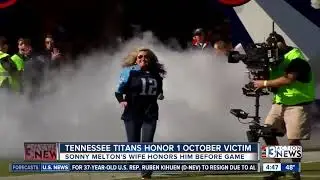 Tennesse Titans honor 1 October victim
