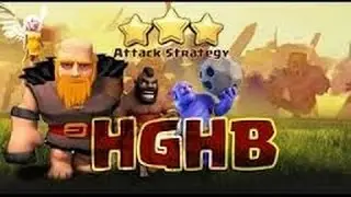 HGHB th9 3star attack strategy(recorded by War341)