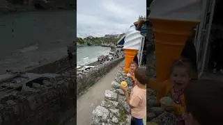 Tasty Cornwall Ice-Cream at #beach ❤️🌊#shorts #cornwall #icecream #fun #familyfun #tasty #ocean