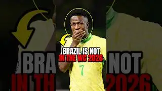 Brazil is struggling to qualify for the World Cup 2026