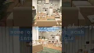 My recent interior design ideas #gaming #animalcrossingnewhorizons #acnhcommunity #acnhdlc #acnh