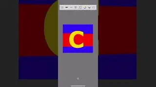 Attempting to draw every US State flag in the west: part Colorado￼