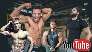 TOP NATURAL FITNESS YOUTUBERS │Christian Guzman Scott Herman Jeff Nippard Lex Griffin Marc Fitt