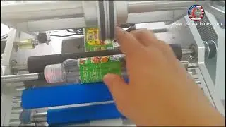 Benchtop essential oil herb oil gel bottle labeling machine round bottle labeling machine