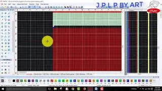 How to create a simple program in HQ PDS -sweater program -Jacquard Machine