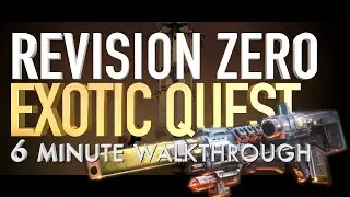 OPERATION SERAPH'S SHIELD // REVISION ZERO // Fast Exotic Quest Walkthrough