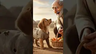 An Old Man Help To This Little Puppy 🥺🥺🥺 #emotionalstory #puppylove #puppy