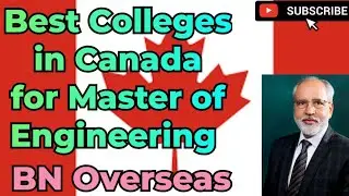 Best Colleges in Canada for Master of Engineering #canada #canadastudyvisa #visa #studyabroad