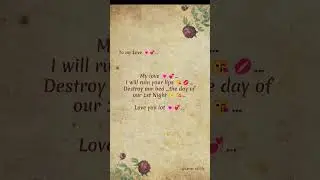 A letter to my future wife 💗😘🫂 #love #shorts #lovesong #lettering #couple #iloveyou