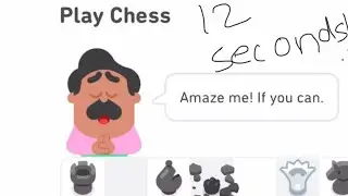 Duolingo chess wr !! 12 seconds ?!! #chess #duolingo #duolingochess #blitzchess #worldrecord 