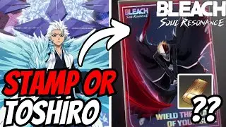 ICHIGO WEAPON STAMP IS IT WORTH IT OR SAVE FOR HITSUGAYA?? Bleach Soul Resonance
