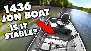 How Stable Is My 1436 Jon Boat (Standing & Fishing Stability Test)