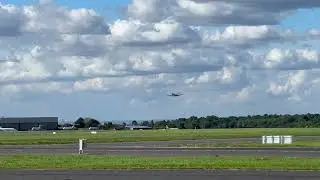 PC12 Takeoff London Biggin Hill Airport EGKB
