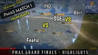 Fnatic 10 KILLS Chicken Dinner | PMAS Grand Finals Highlights