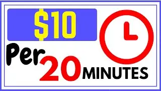 Make $10 Every 20 Minutes Online Fast & Easy PayPal Money
