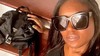 What's In My  Bag  2022   |  The Vintage Prada Backpack....Some Thoughts..