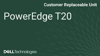 PowerEdge T20 : Removing and installing the PSU