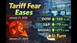 Relief Rally or Repriced Risk? Markets U-Turn as Tariff Fears Pause | Jan 21, 2026