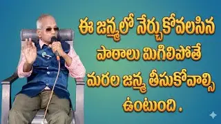 02/02/26 ఉపమానం - ఈ జన్మలో నేర్చుకోవలసిన పాఠాలు మిగిలిపోతే మరల జన్మ తీసుకోవాల్సి ఉంటుంది
