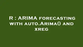 R : ARIMA forecasting with auto.Arima() and xreg