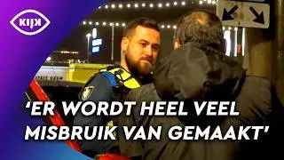 Boze man gaat TEKEER tegen handhaving om INVALIDEKAART | Overtreders | KIJK Misdaad