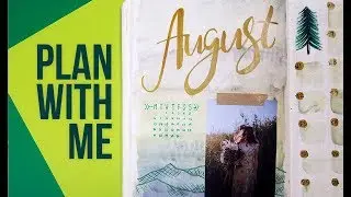 PLAN WITH ME! August 2018 Bullet Journal Setup