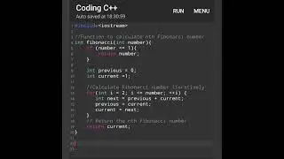 C++ program to display nth Fibonacci number |Mostly asked in placements |Coding in C++#coding#shorts