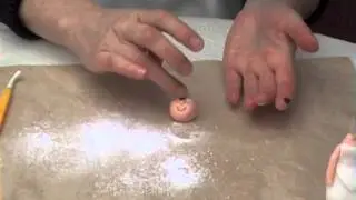 Amazingly simple! Fondant Bride Topper (Part 2)