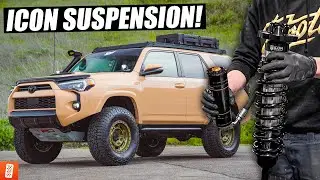 Installing ICON Suspension on a 5th Gen Toyota 4Runner! (stage 5)